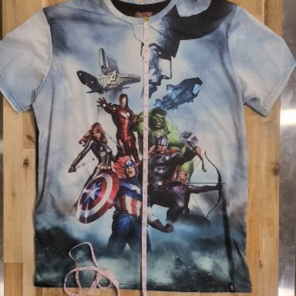 MARVEL Avengers Age of Ultron Movie T Shirt MARVEL Comics Size LARGE - Picture 3 of 5
